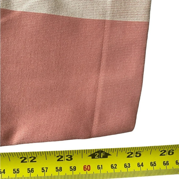 LULULEMON  Ebb to Train Tight * Abstract Seamless Peach Leggings 25” Size 4 - Picture 14 of 15